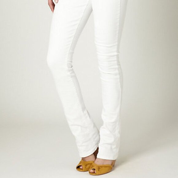 👖Joe's Microflare Jeans White 32 - Picture 2 of 8